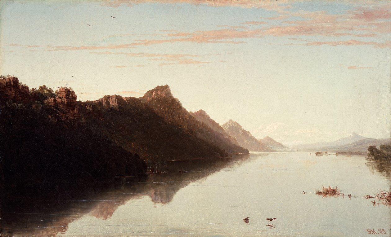 View on the Upper Mississippi by John Frederick Kensett