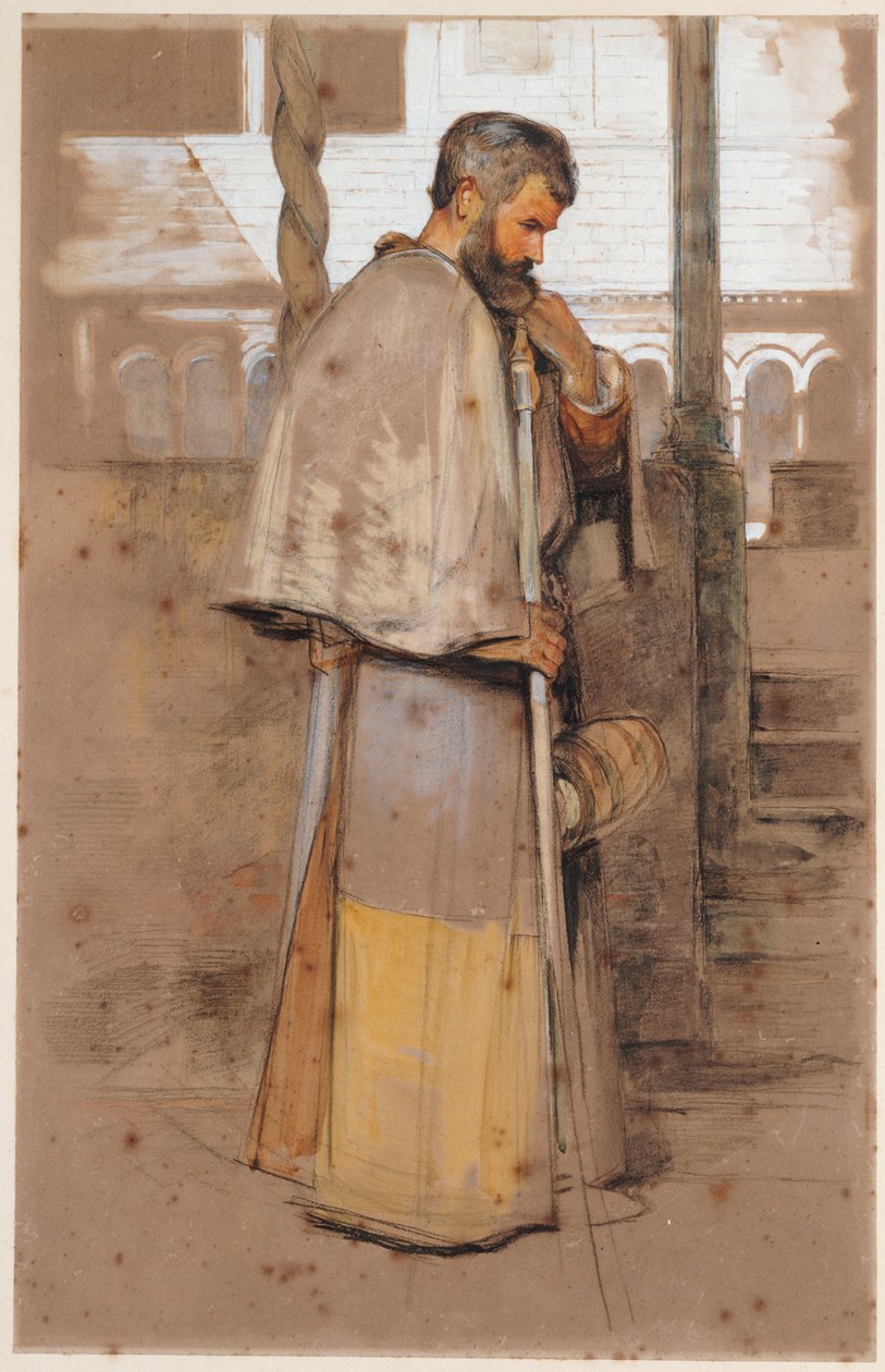 A Neapolitan Monk by John Frederick Lewis