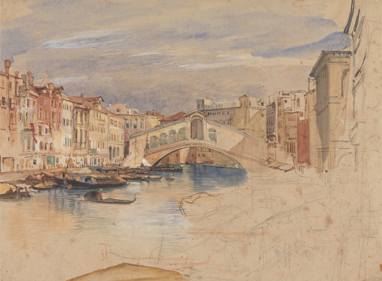 Venice: The Grand Canal and Rialto by John Frederick Lewis