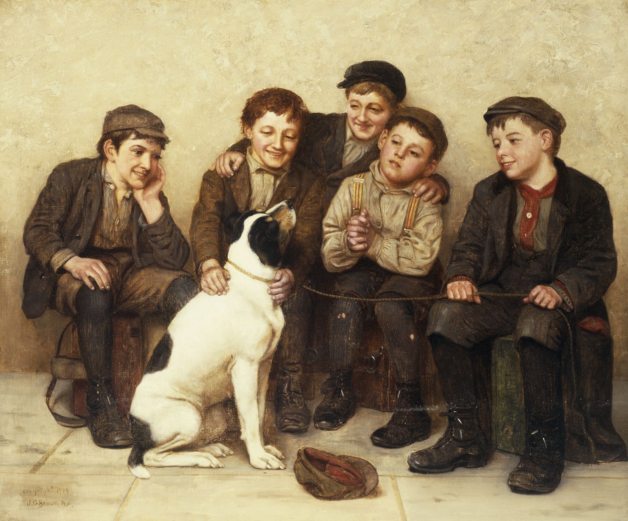 In Good Hands by John George Brown