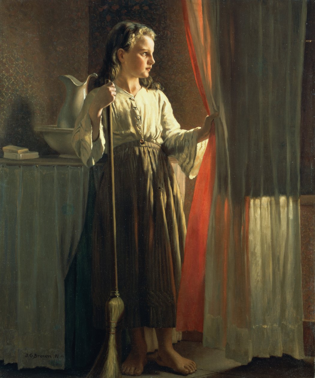 The Little Servant by John George Brown