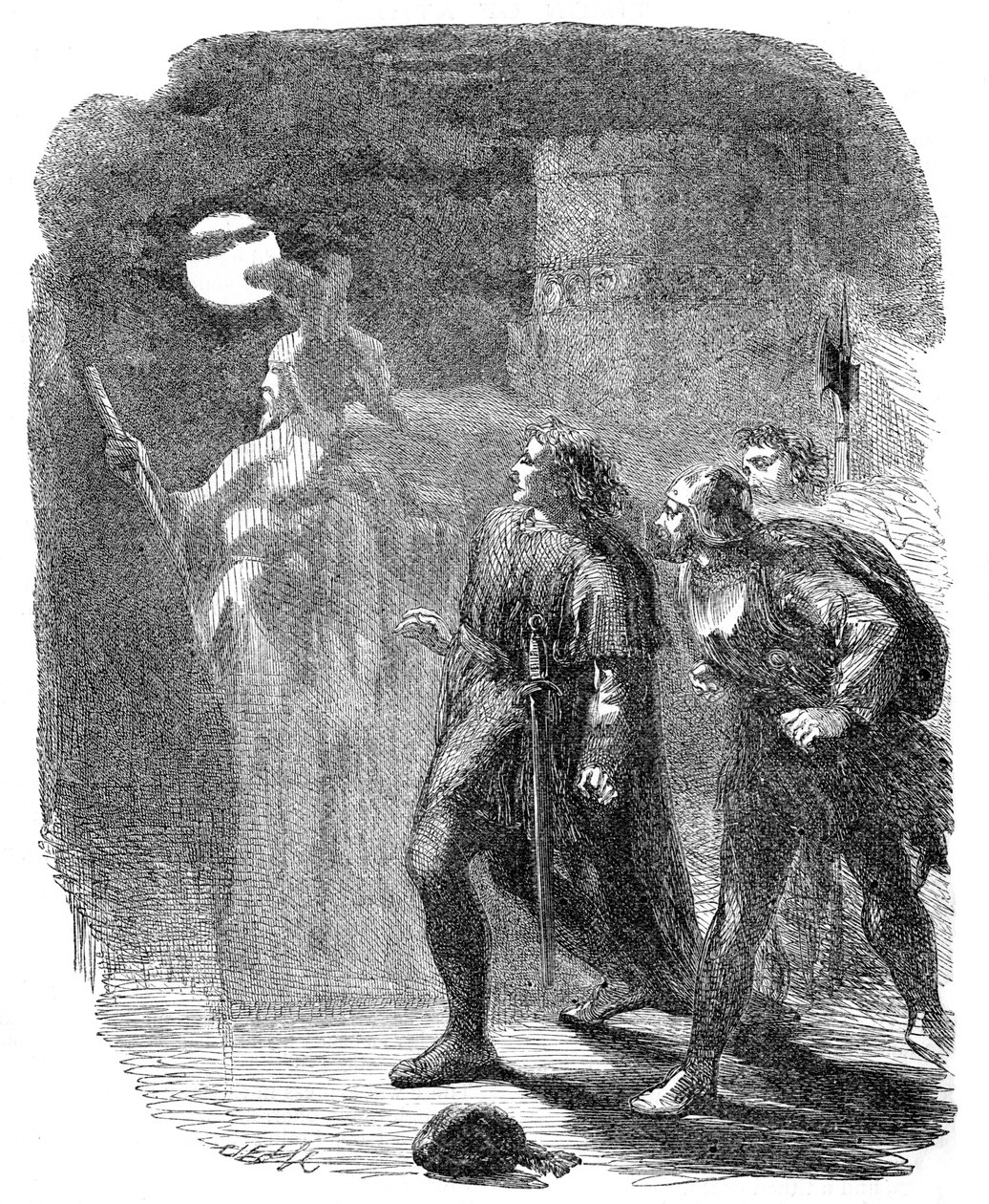 Hamlet by John Gilbert