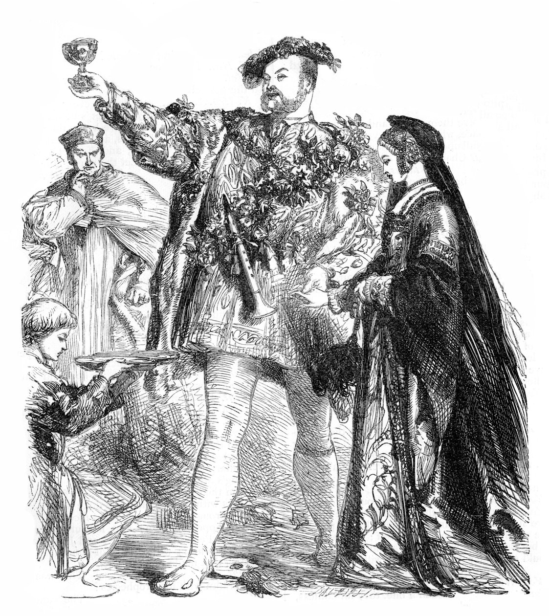 Henry VIII by William Shakespeare by John Gilbert