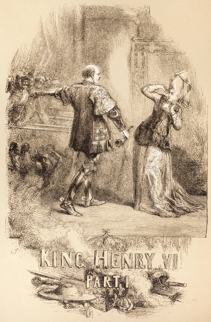 Henry VI, Part I (1890) by John Gilbert