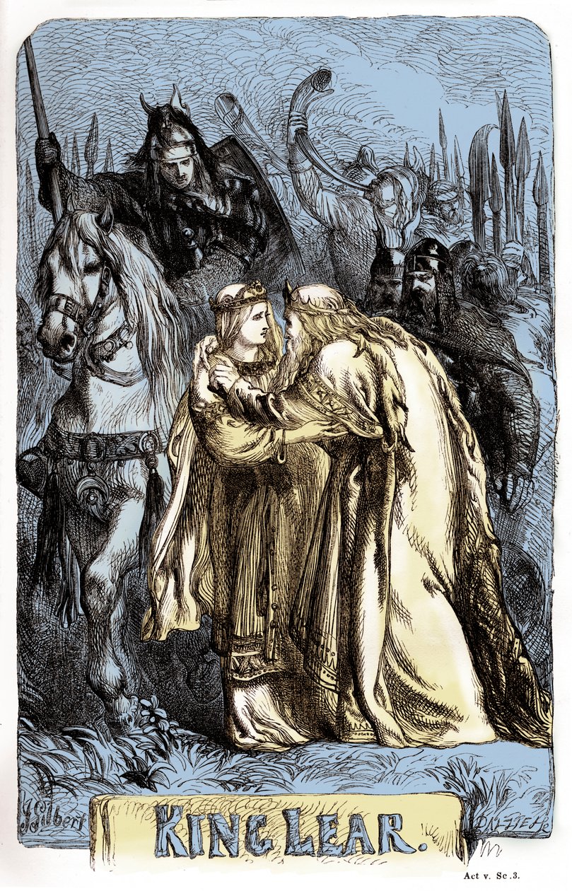 King Lear by John Gilbert