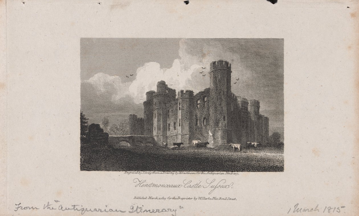 Herstmonceux Castle, Sussex by John Greig