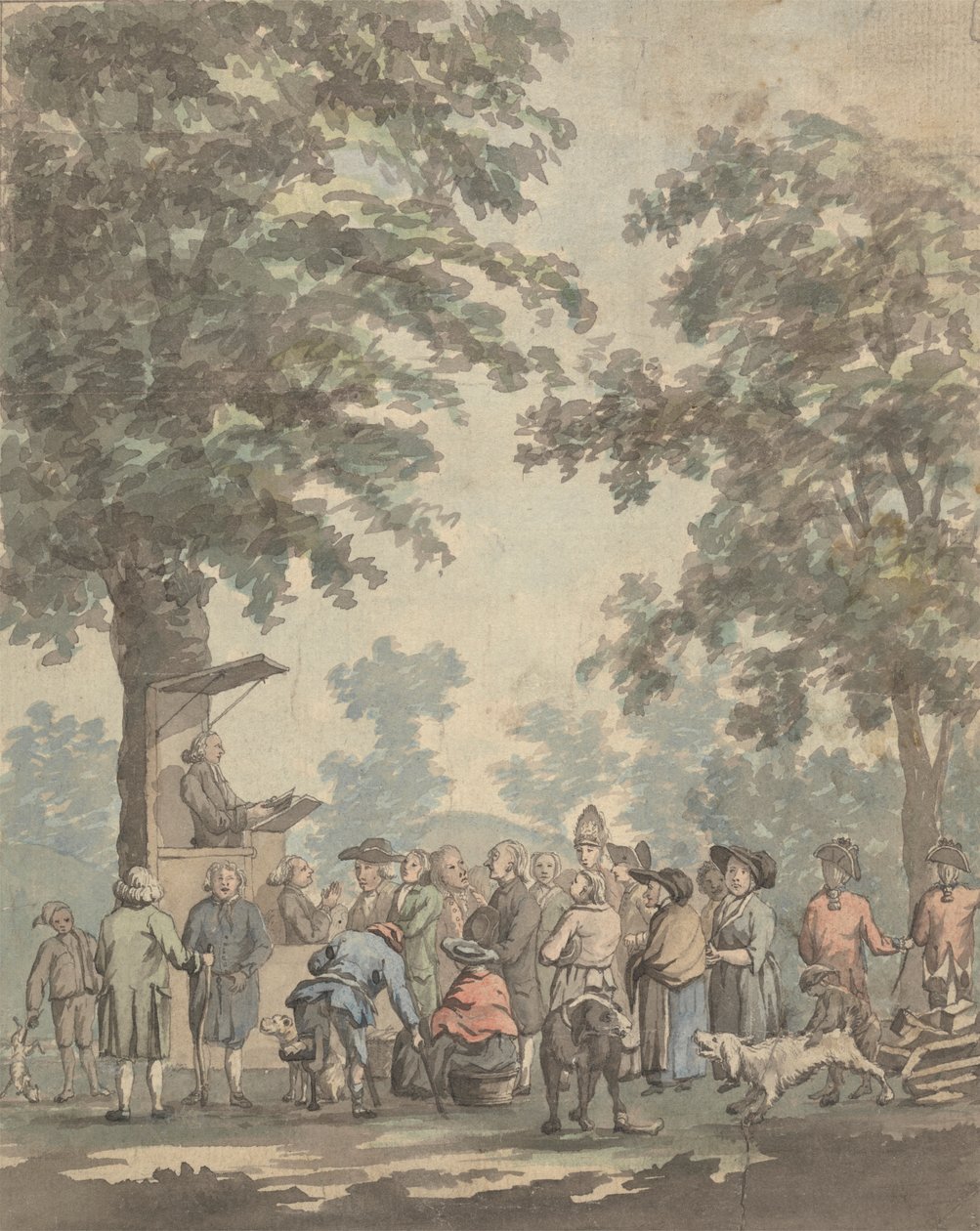 The Open-Air Preacher by John Griffiths