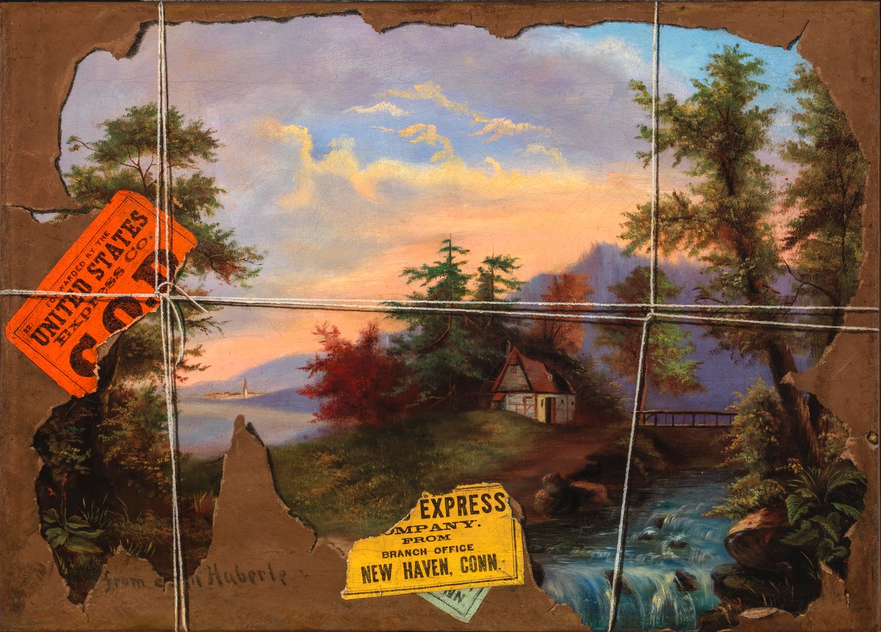 Torn in Transit, ca. 1890-1895 by John Haberle