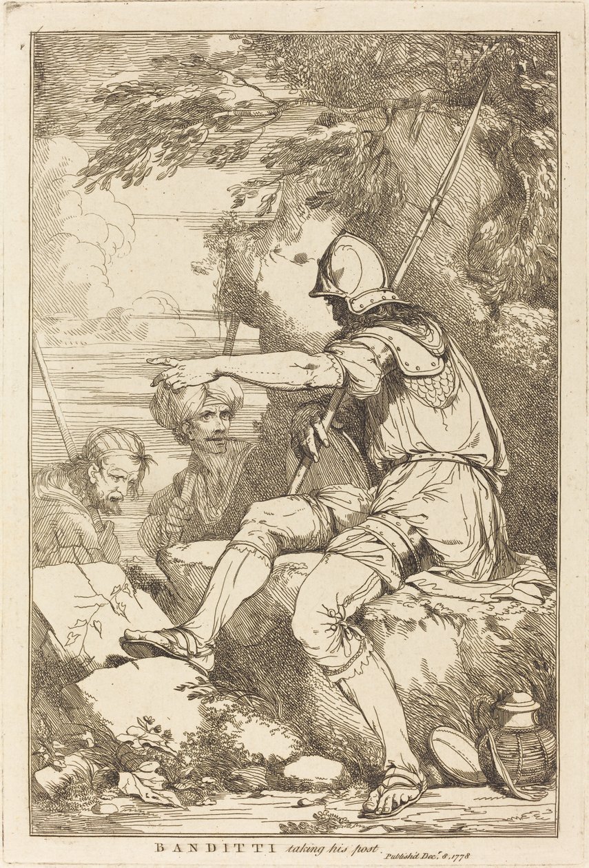 Bandit Taking His Post by John Hamilton Mortimer