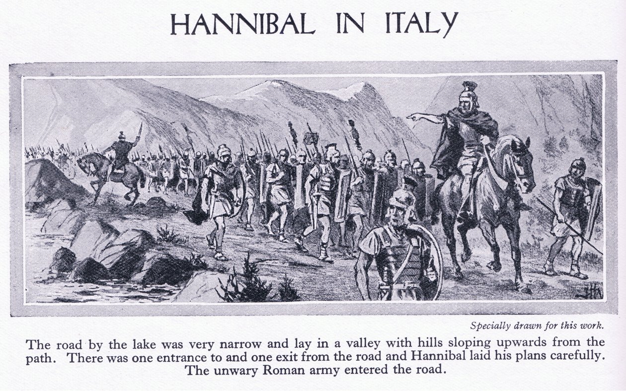 Hannibal in Italy by John Harris Valda