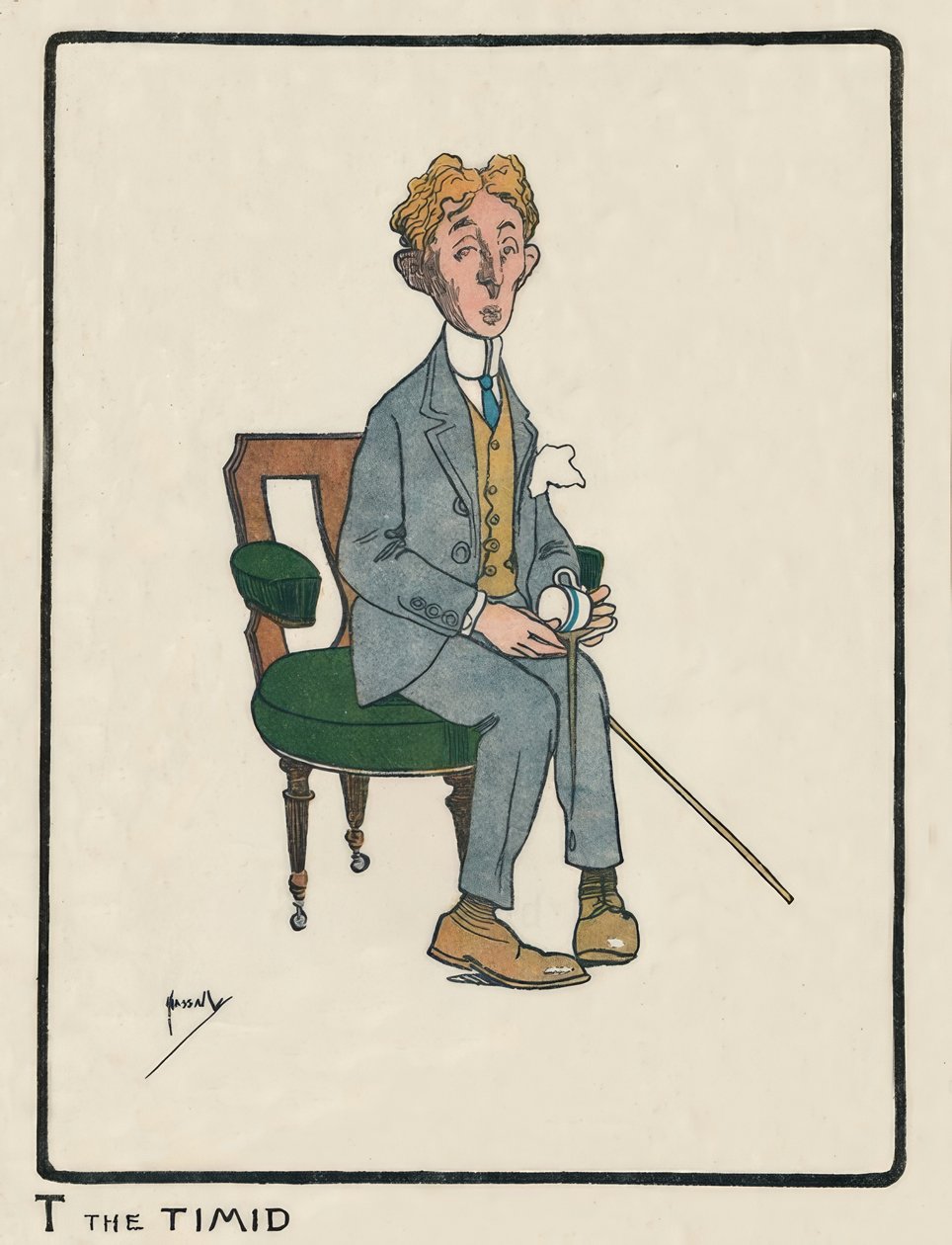 T the Timid by John Hassall