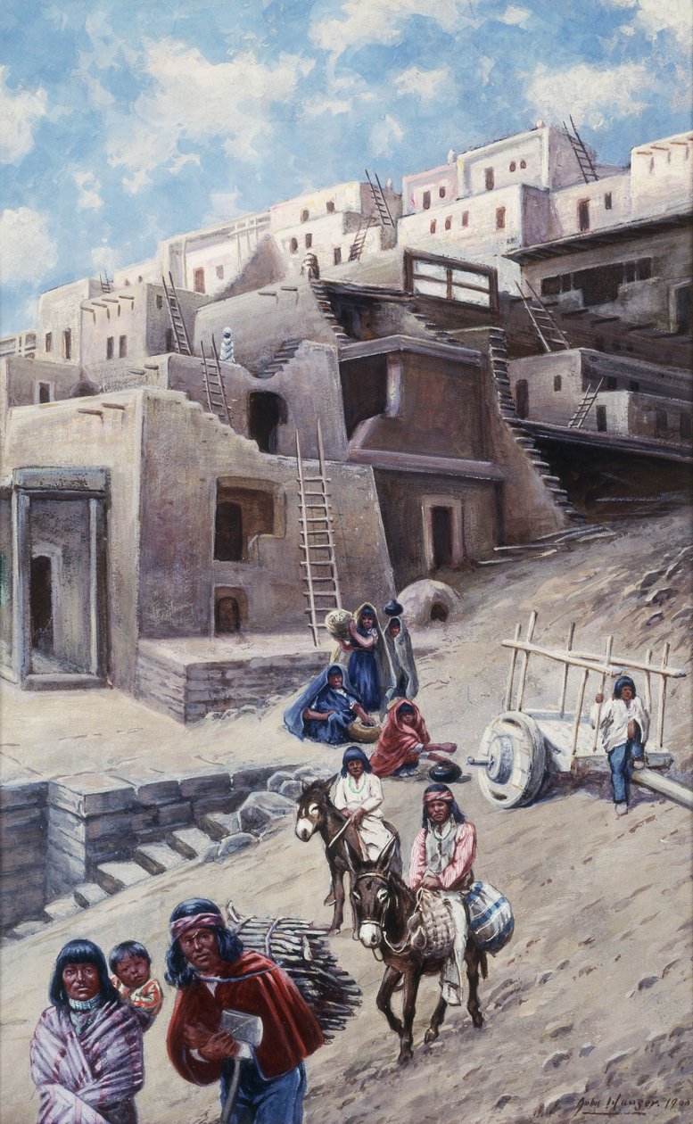 Pueblo Village by John Hauser