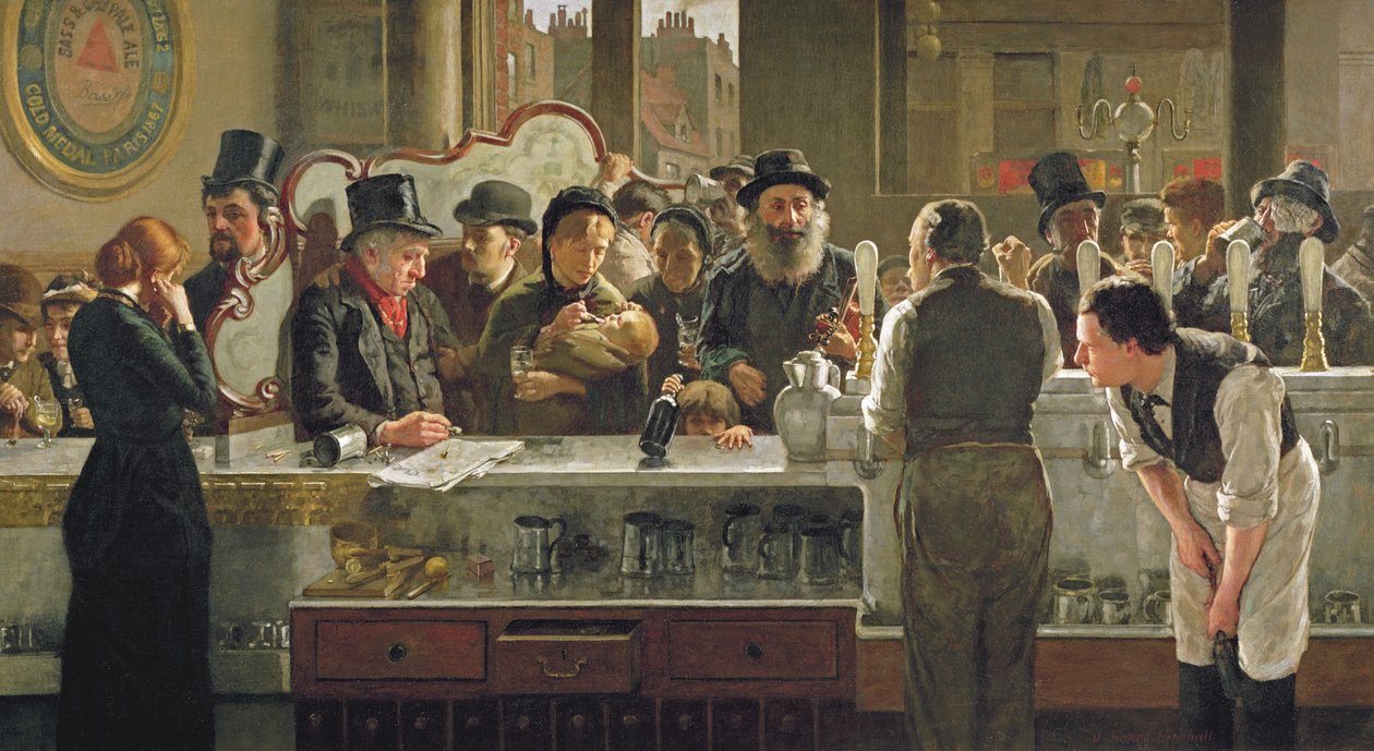 The Public Bar by John Henry Henshall