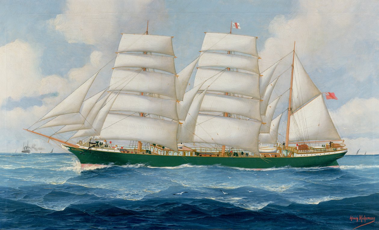 The Barque Kilmeny by John Henry Mohrmann