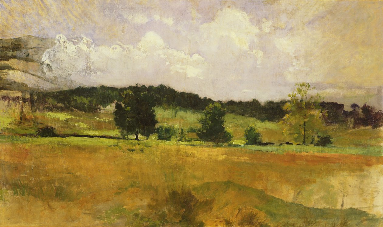 Landscape Study by John Henry Twachtman