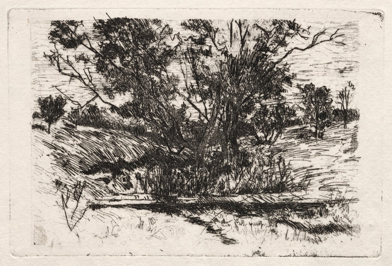 Landscape near Cincinnati by John Henry Twachtman