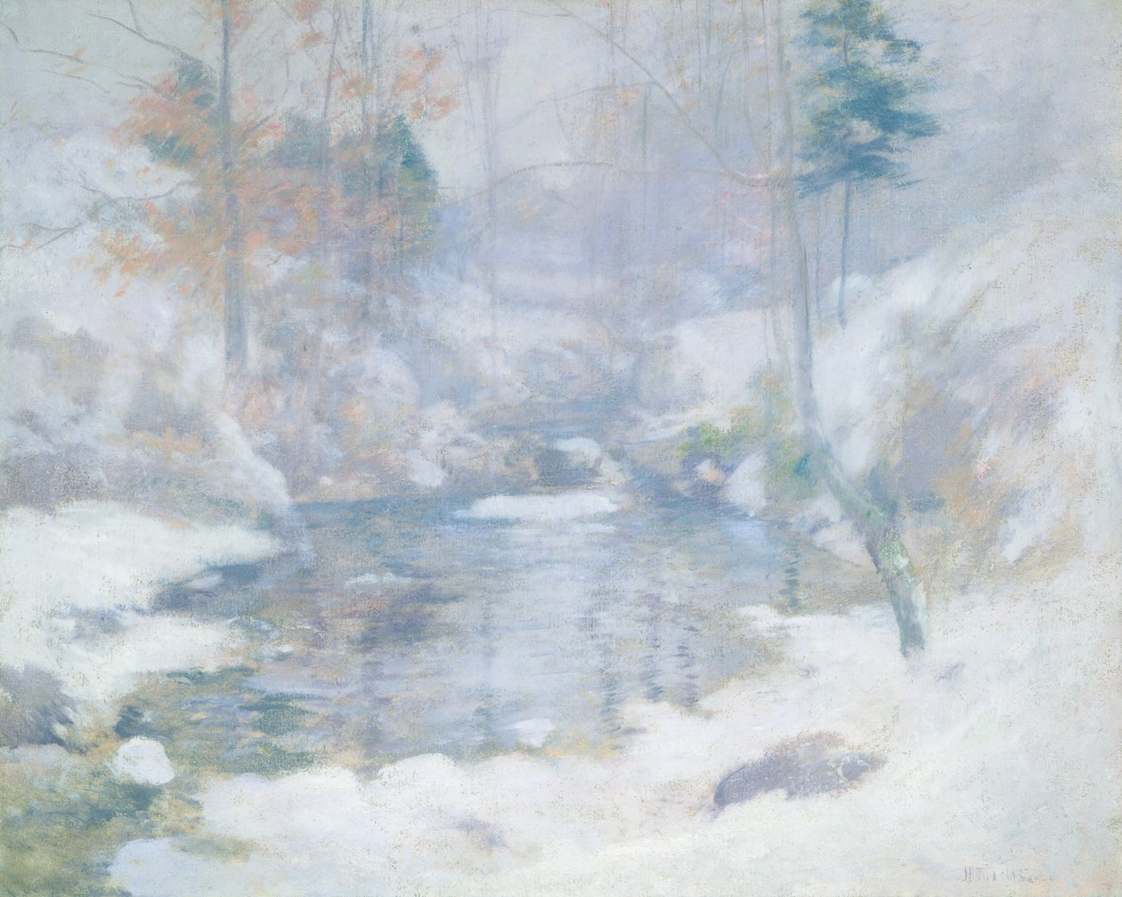 Winter Harmony by John Henry Twachtman