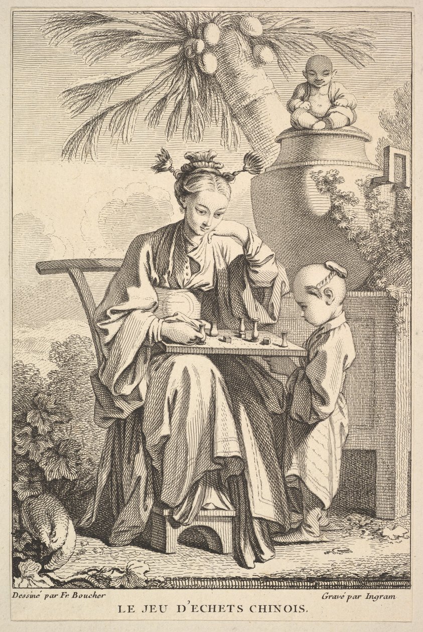 The Game of Chinese Chess, 1741-63 by John Ingram