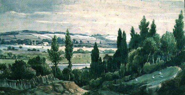 Hampstead Heath by John James Chalon