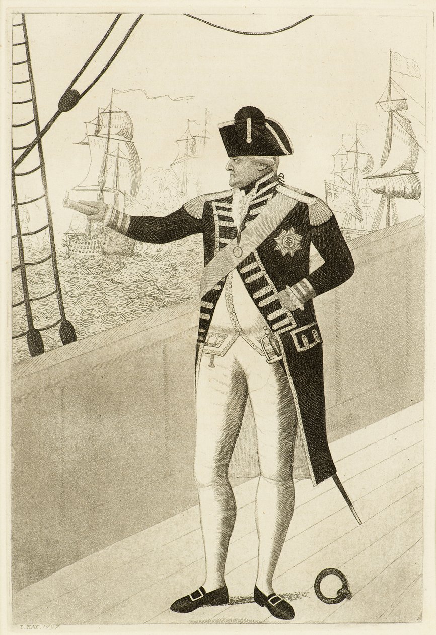 Admiral Duncan on the Quarter Deck by John Kay