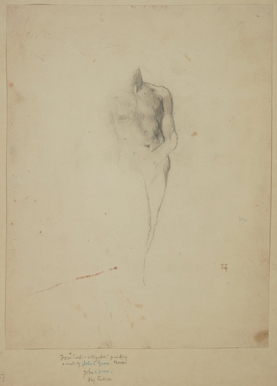 Cupid; Study after... by John La Farge