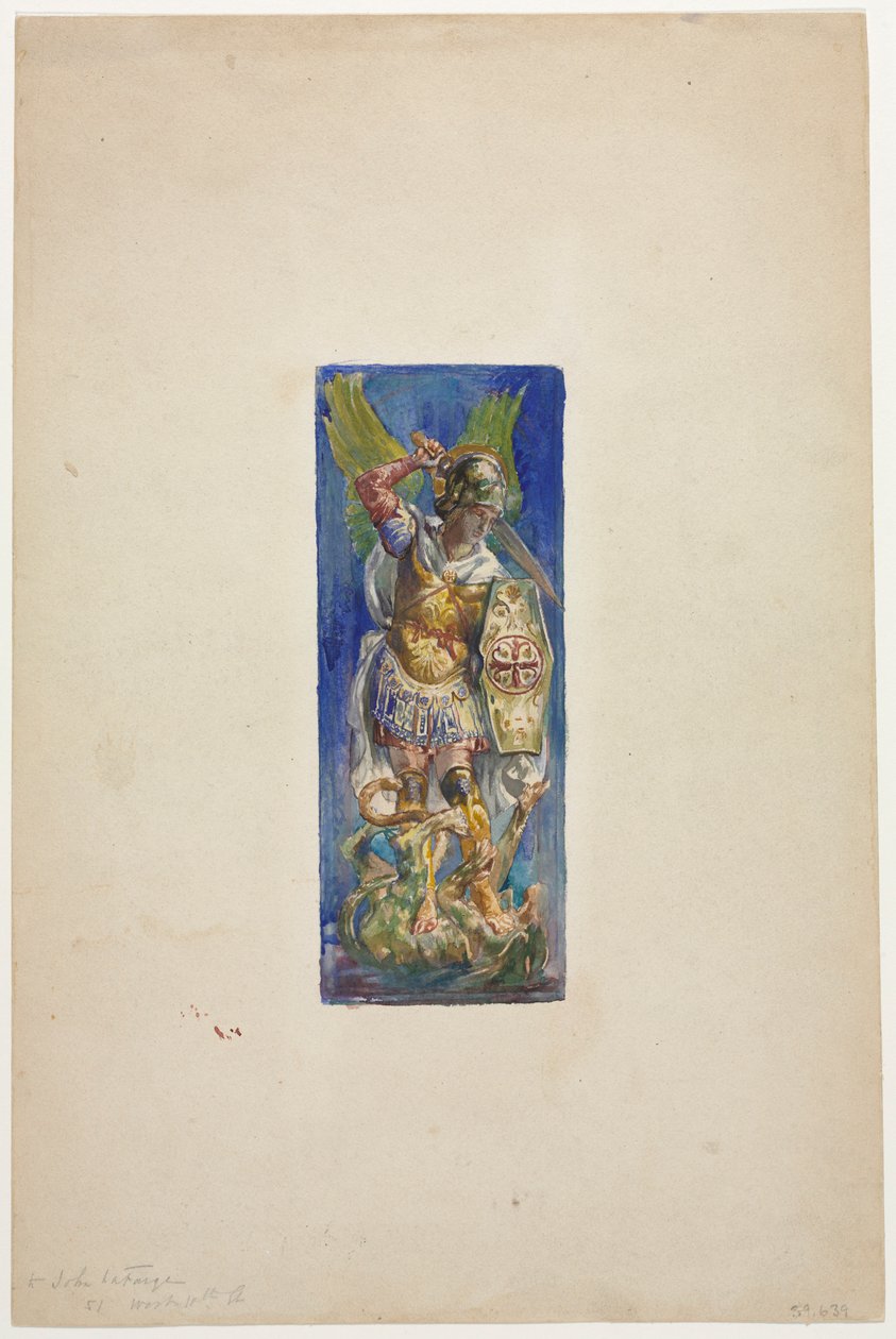 Design for Stained Glass by John La Farge