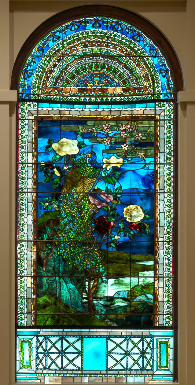 Peacocks and Peonies II by John La Farge