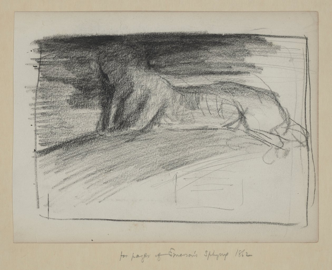 Studies for Emerson by John La Farge