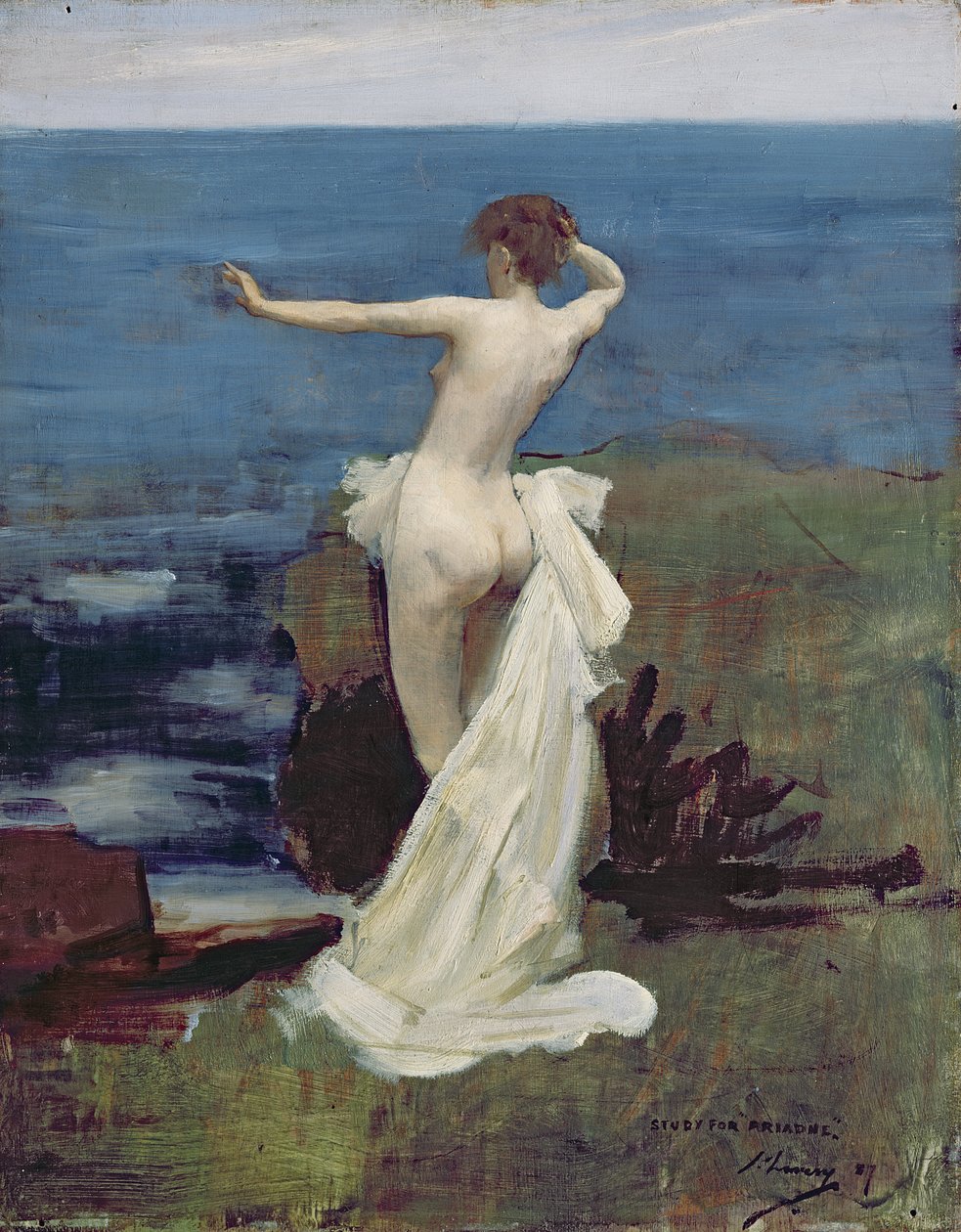 Study for Ariadne by John Lavery