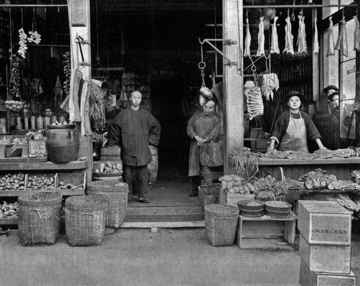 Chinatown in San Francisco by John Lawson Stoddard