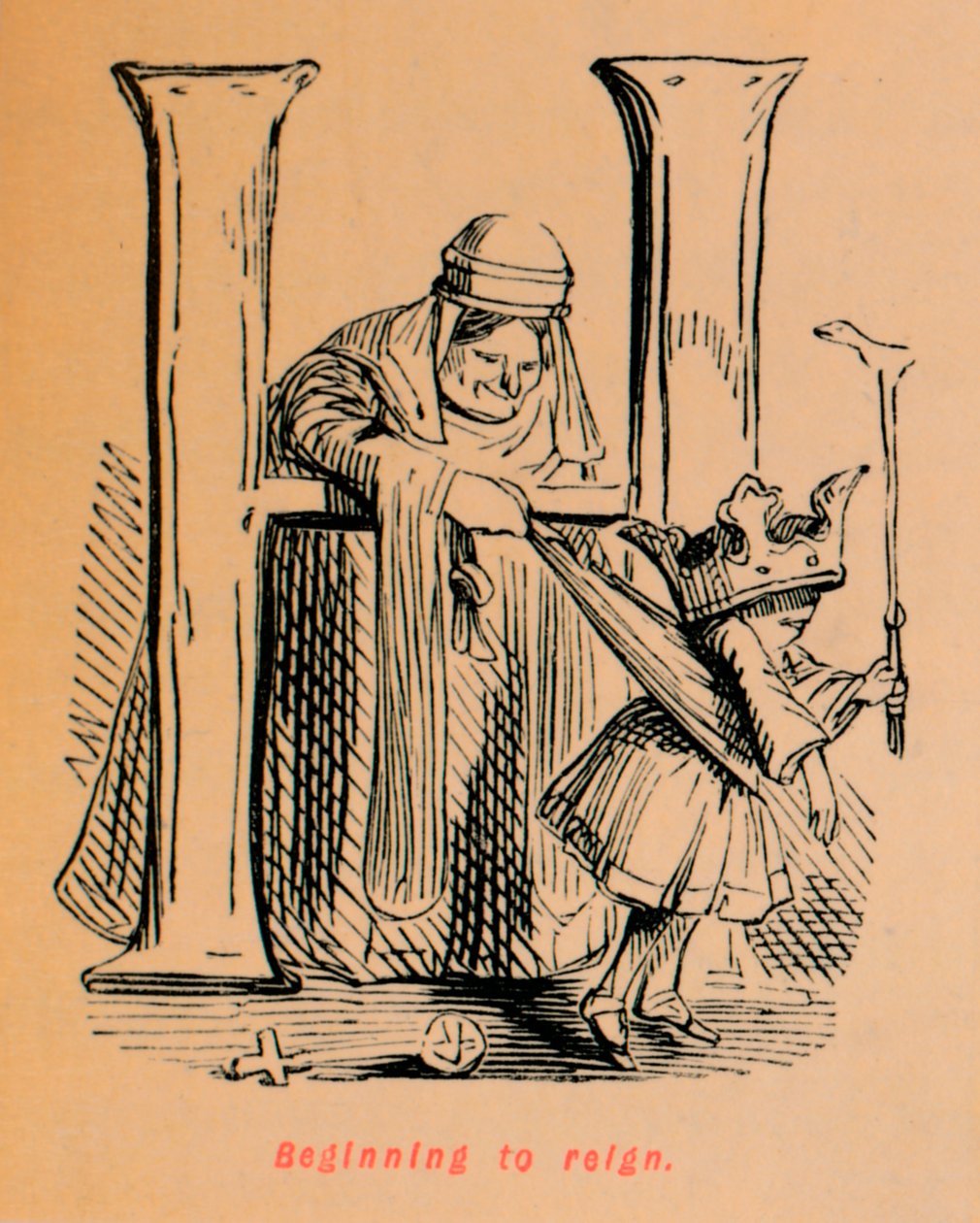 Beginning to reign by John Leech