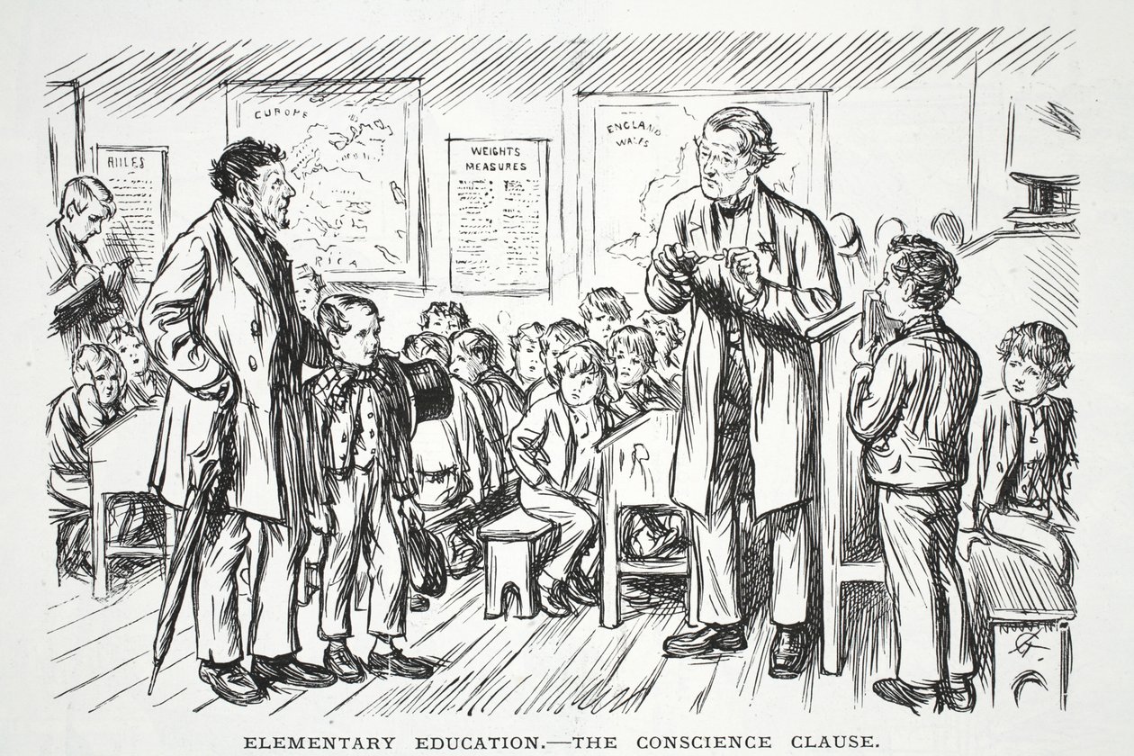 Elementary Education - the conscience clause by John Leech