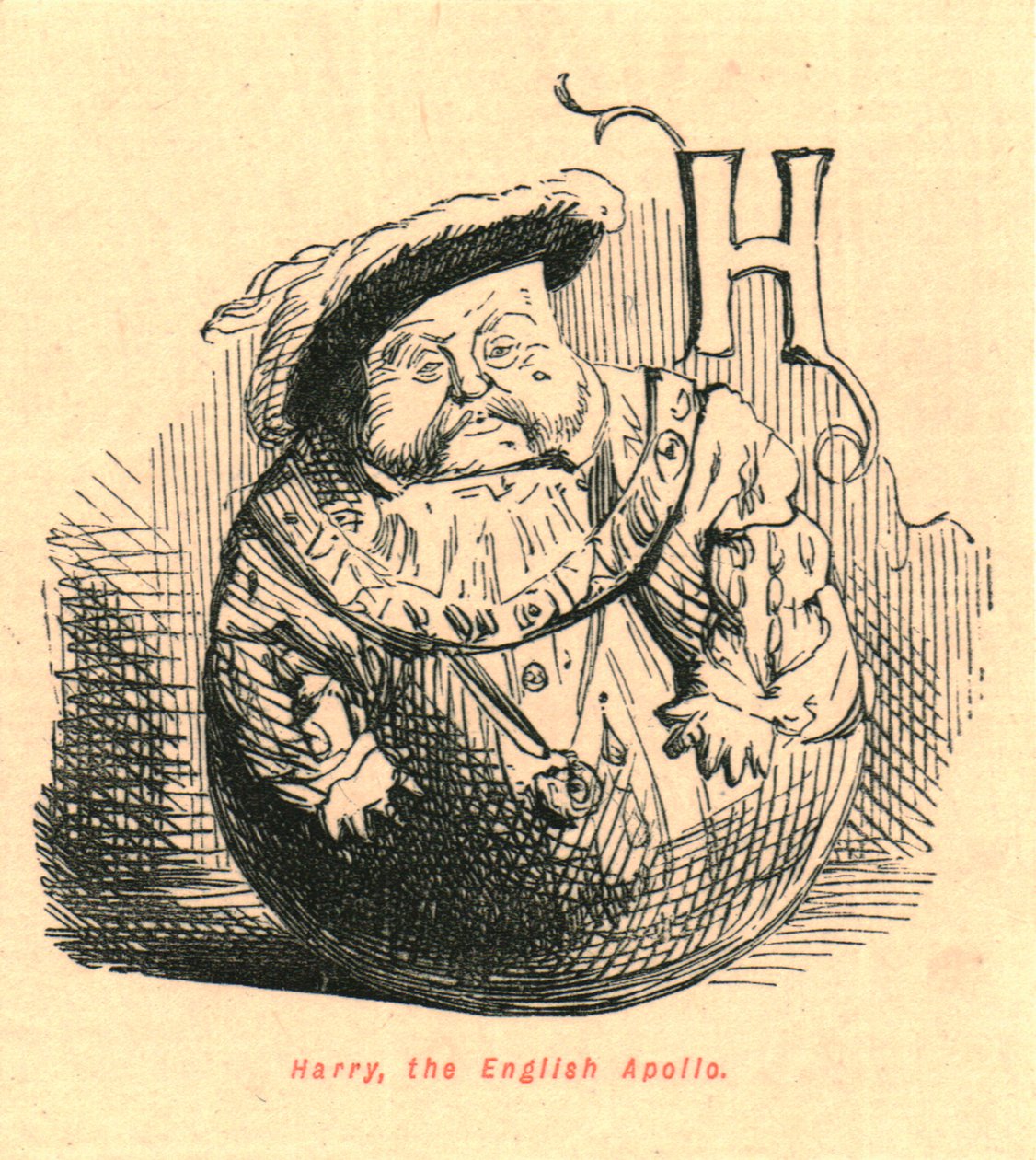 Harry, the English Apollo by John Leech