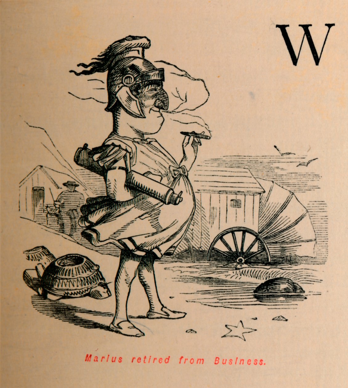 Marius Retired from Business by John Leech