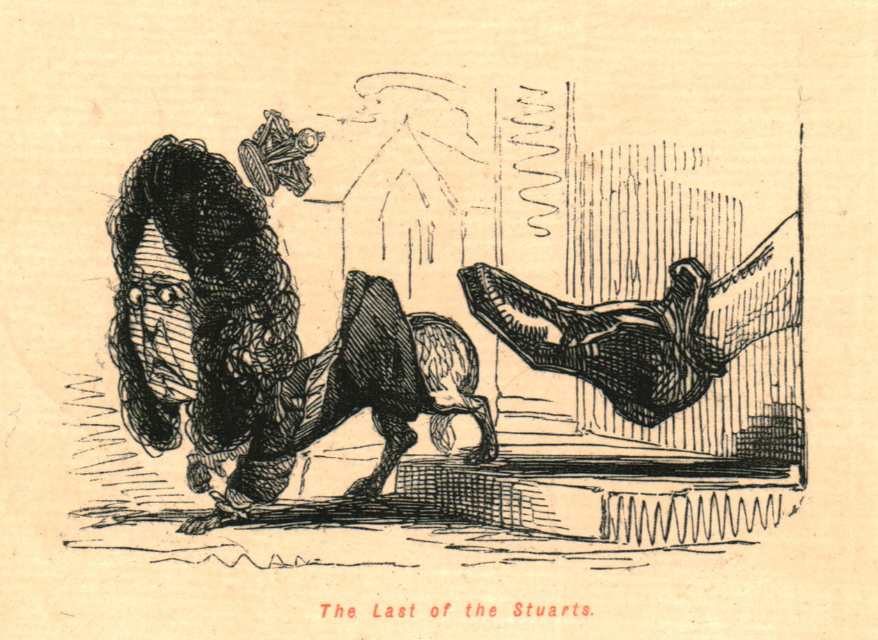The Last of the Stuarts by John Leech