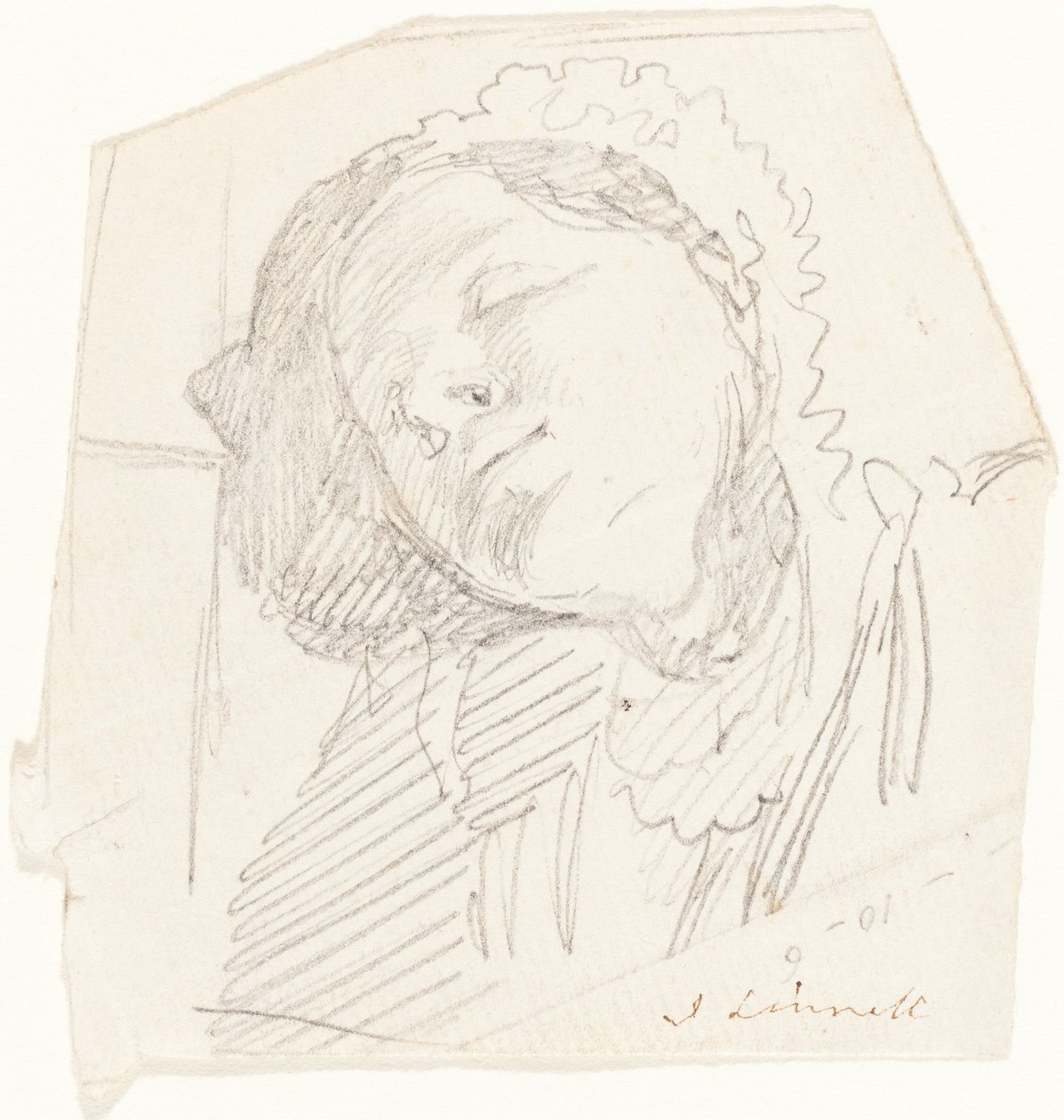 A Woman Resting by John Linnell