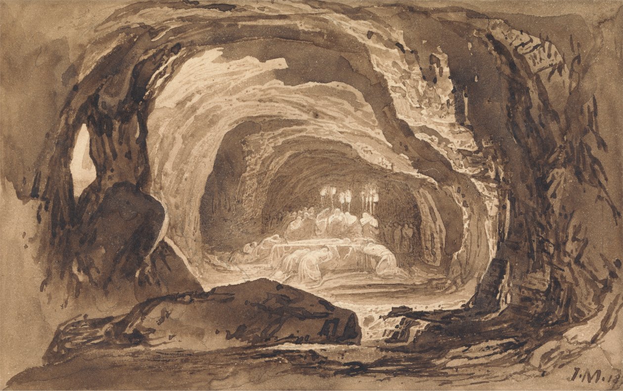 Burial of Sarah by John Martin