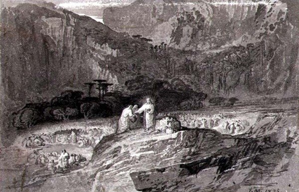 Feeding the Five Thousand by John Martin