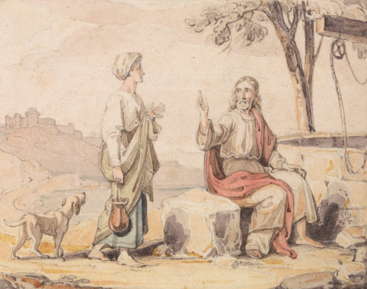 The Woman at the Well by John Martin