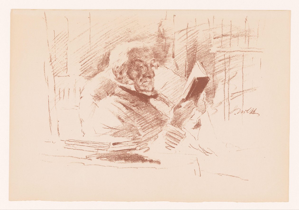 Portrait of Mr. Gladstone by John Mc Lure Hamilton