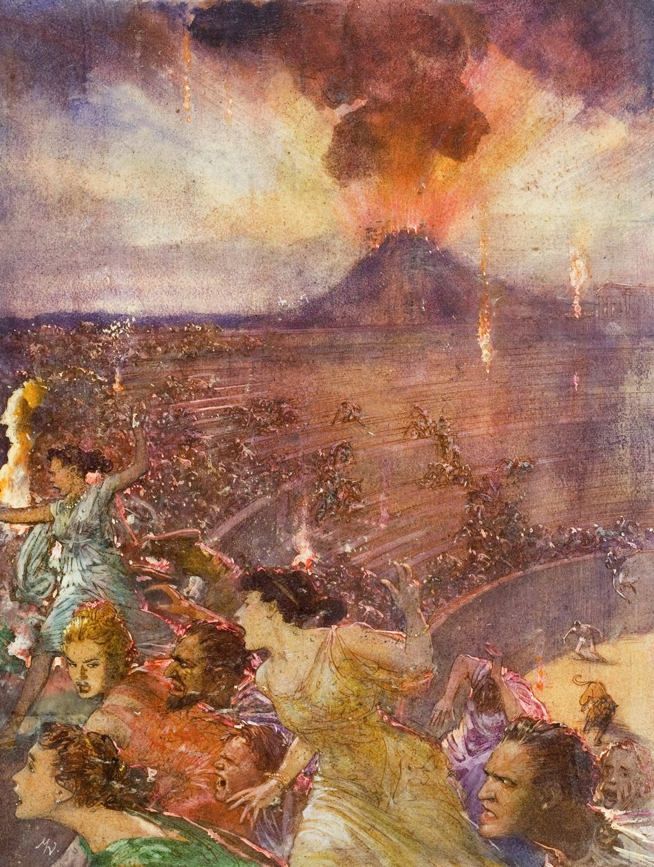 Eruption of Vesuvius by John Millar Watt