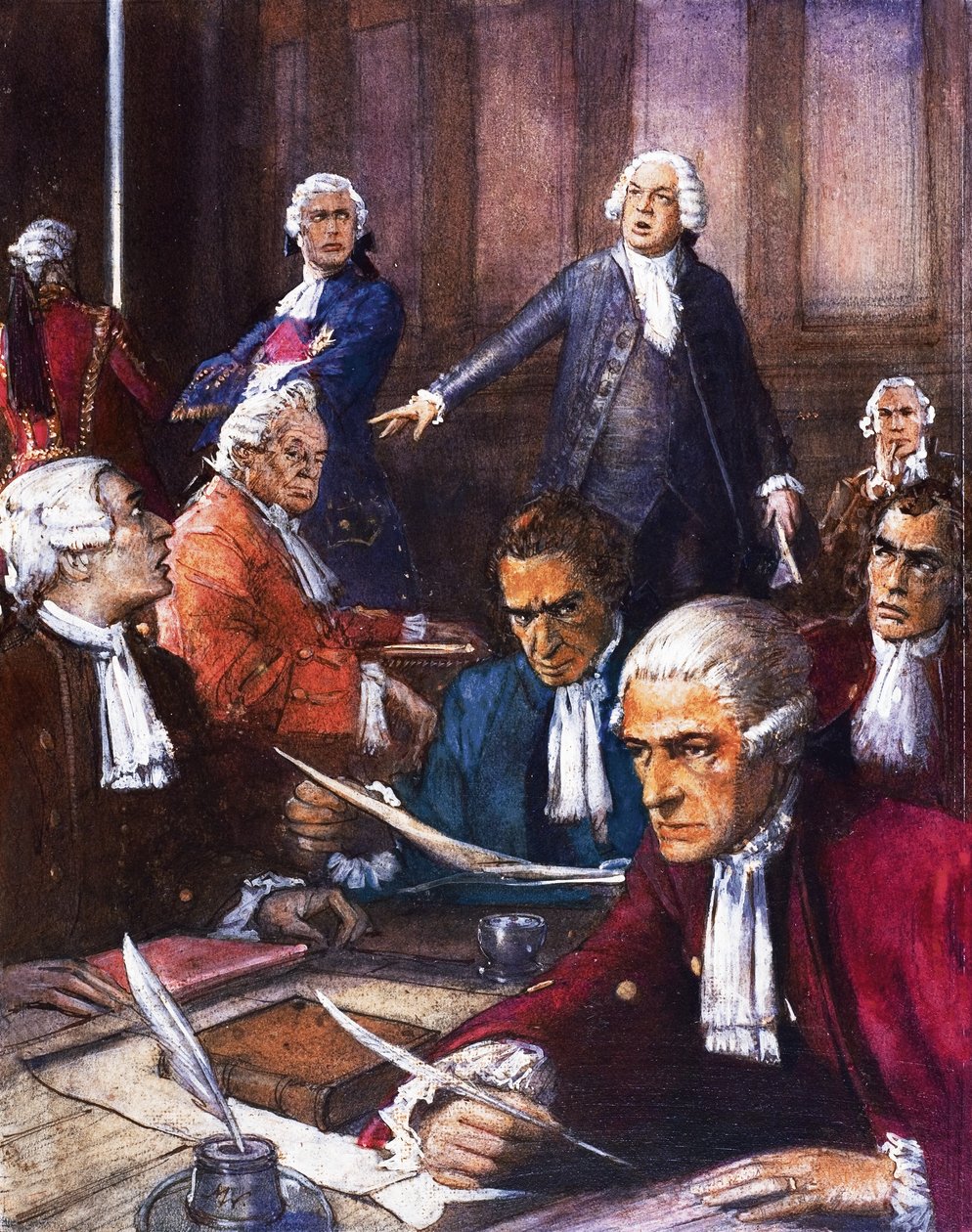The French National Assembly by John Millar Watt