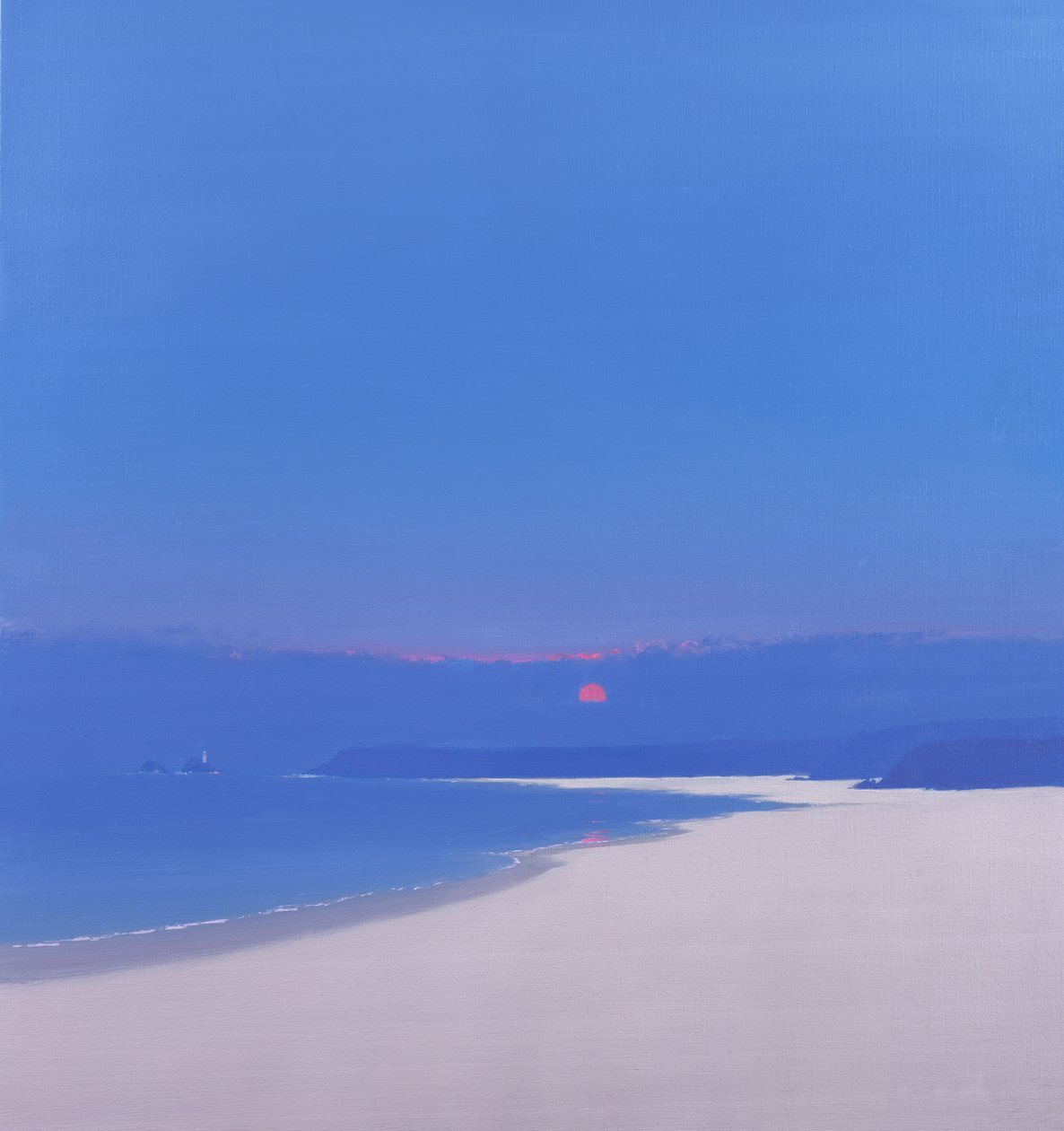 Sun Rising over the Bay by John Miller