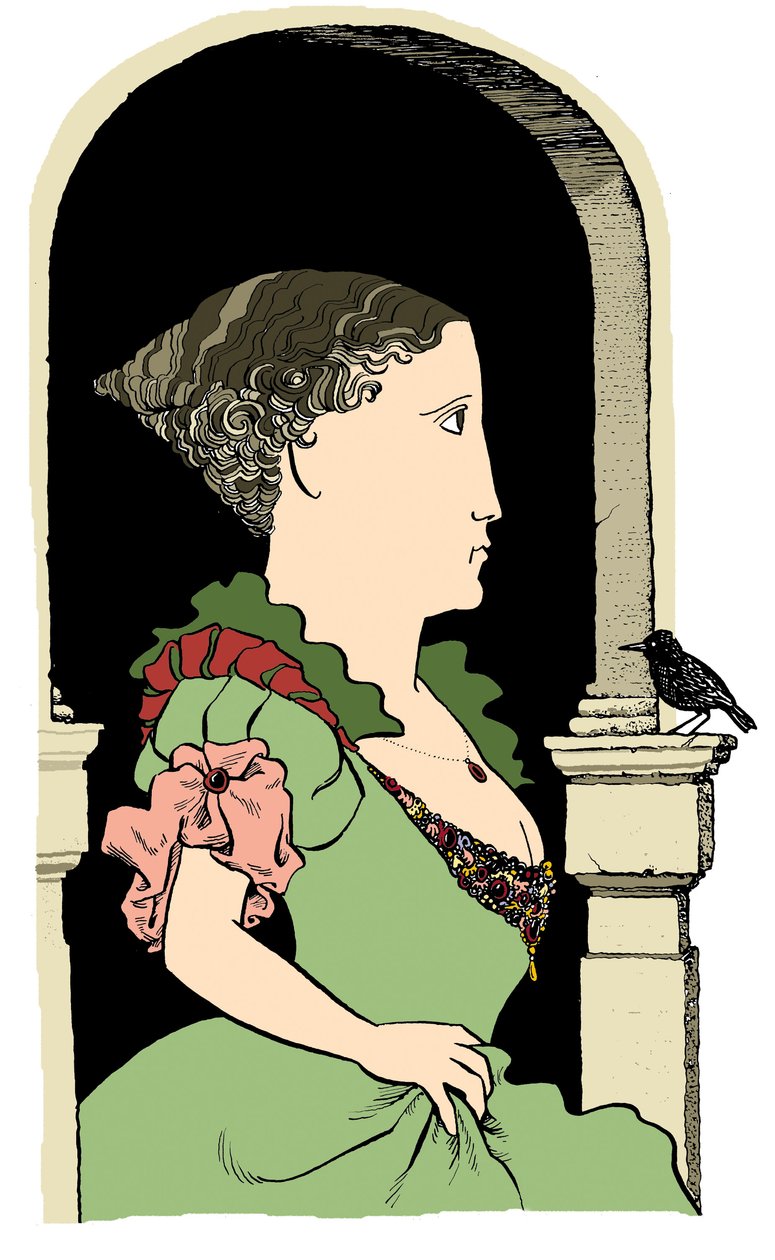 Francesca Caccini by John Minnion