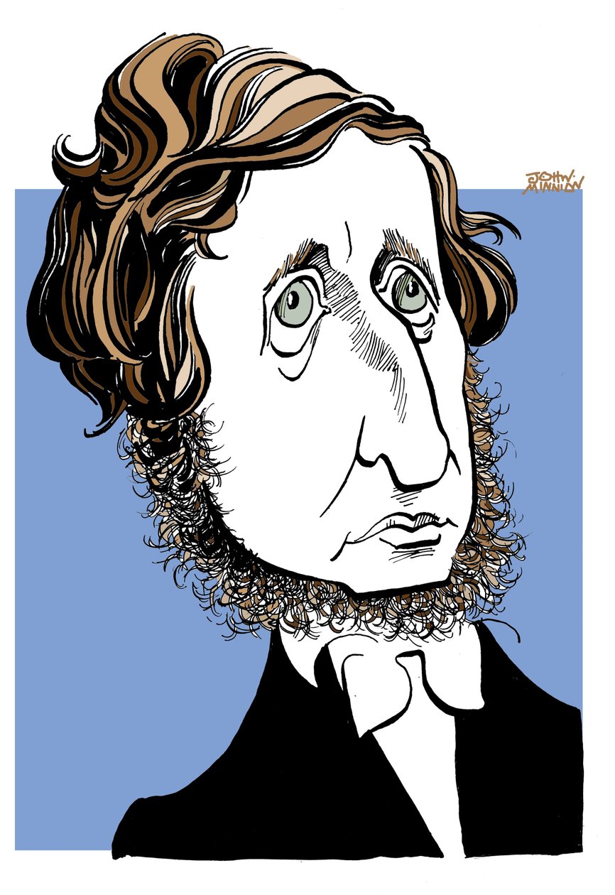 Henry David Thoreau by John Minnion