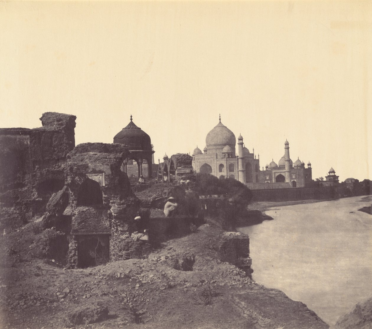 Taj Mahal from the East by John Murray