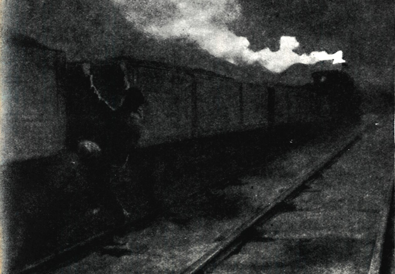 Escape by Train, November 1899 by John Nash