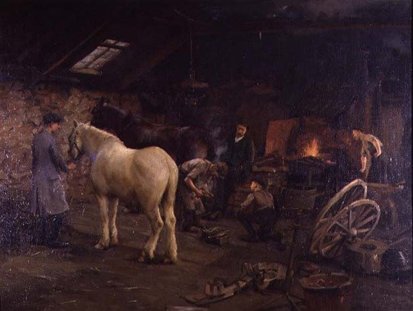 Waiting His Turn by John Percy Cooke