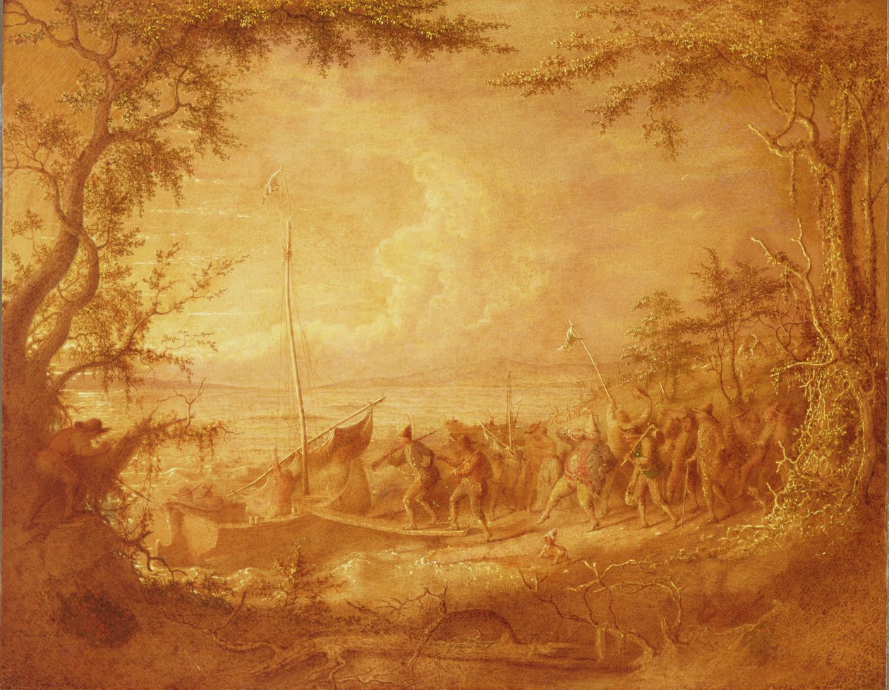Embarkation from Communipaw by John Quidor