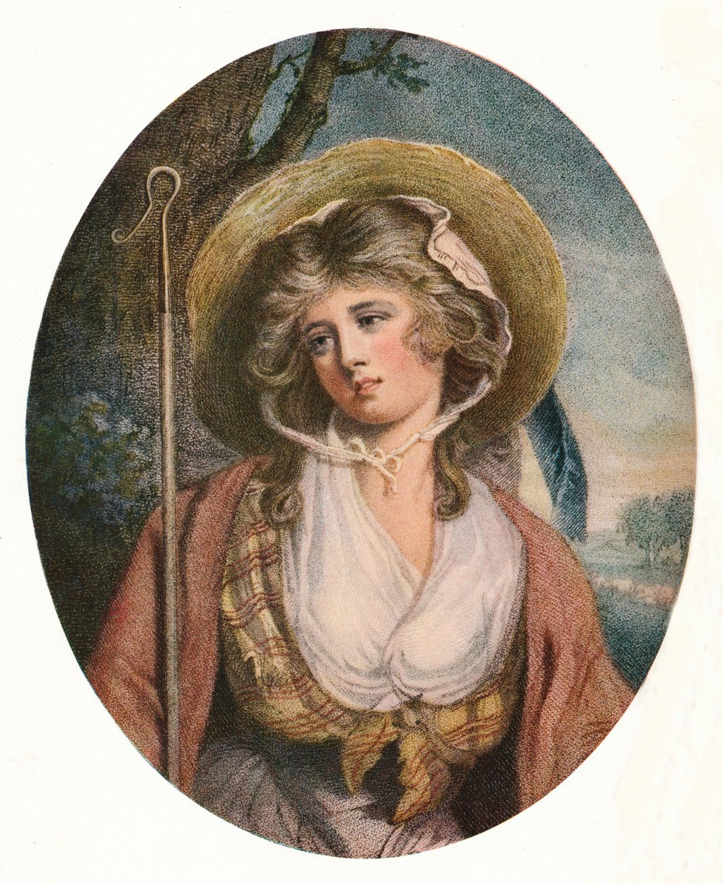 The Shepherdess by John Raphael Smith